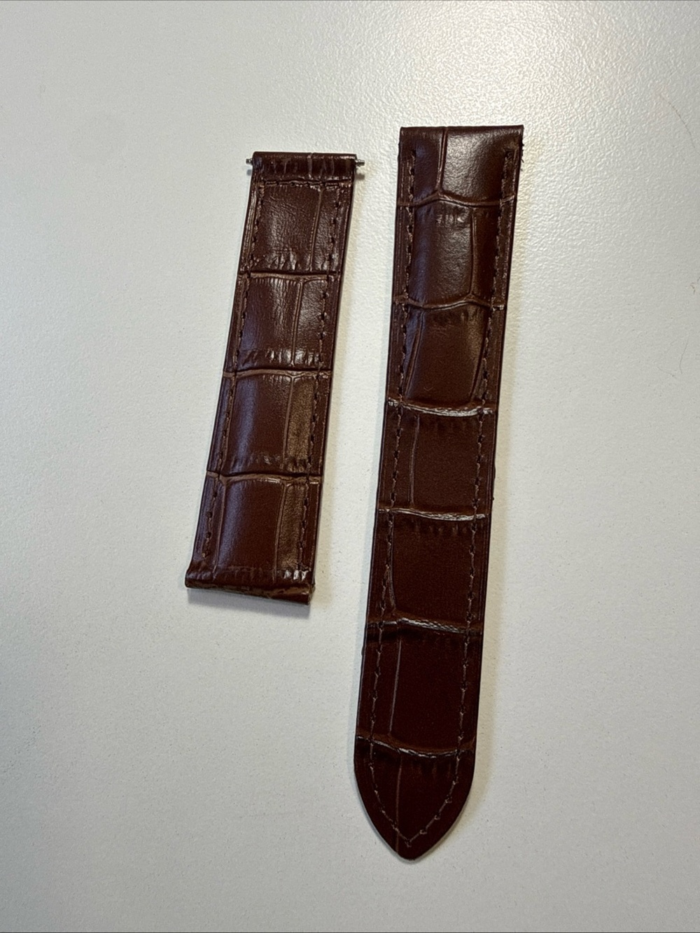 CartierTank,Louis,Americaine,Solo,Must Watch Strap Band 20/18mm Leather, Brown - Picture 2 of 3